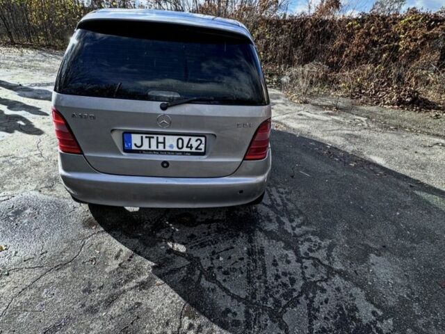 Сірий Мерседес А клас, об'ємом двигуна 1.7 л та пробігом 190 тис. км за 1800 $, фото 10 на Automoto.ua