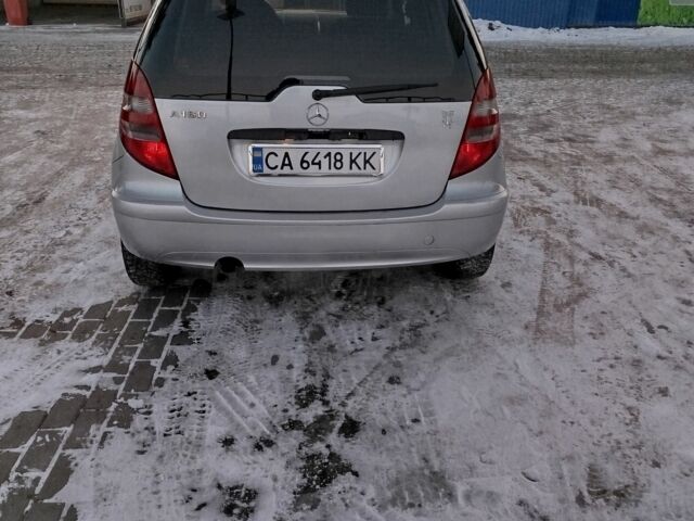 Сірий Мерседес А клас, об'ємом двигуна 2 л та пробігом 224 тис. км за 4300 $, фото 7 на Automoto.ua