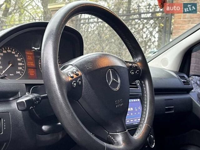 Сірий Мерседес А клас, об'ємом двигуна 1.99 л та пробігом 164 тис. км за 4999 $, фото 42 на Automoto.ua