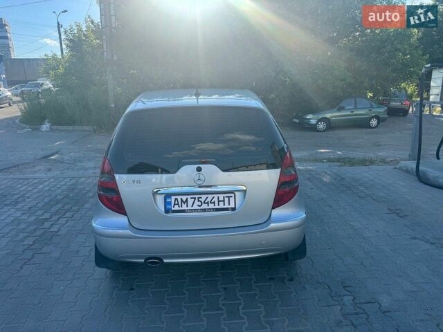 Серый Мерседес А класс, объемом двигателя 1.7 л и пробегом 168 тыс. км за 3900 $, фото 14 на Automoto.ua
