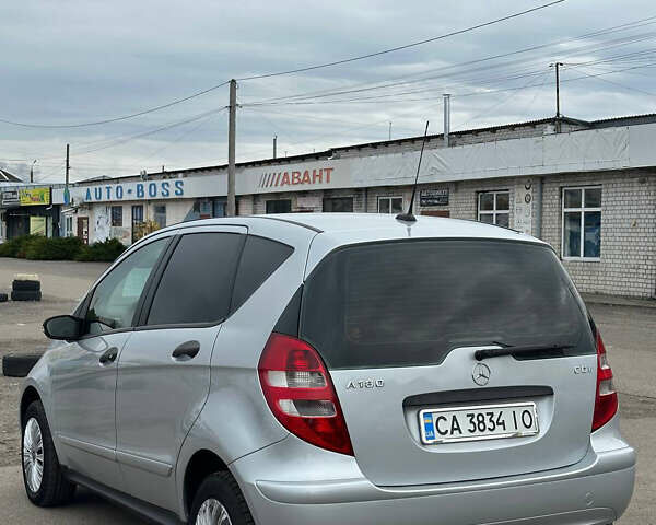 Сірий Мерседес А клас, об'ємом двигуна 1.99 л та пробігом 214 тис. км за 5500 $, фото 7 на Automoto.ua