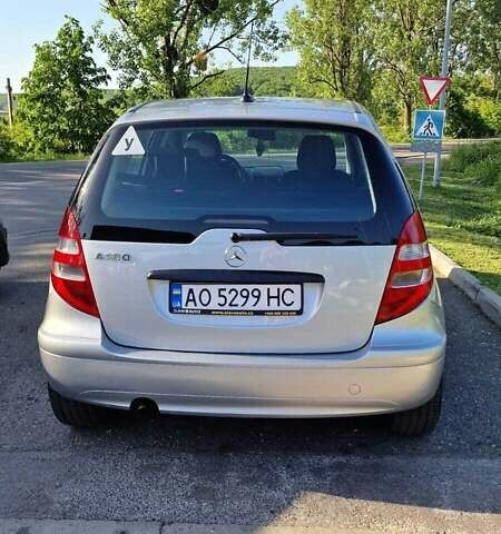 Сірий Мерседес А клас, об'ємом двигуна 1.99 л та пробігом 230 тис. км за 4894 $, фото 16 на Automoto.ua