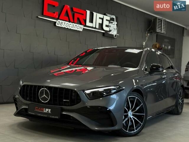 Сірий Мерседес А клас, об'ємом двигуна 1.99 л та пробігом 21 тис. км за 52500 $, фото 1 на Automoto.ua