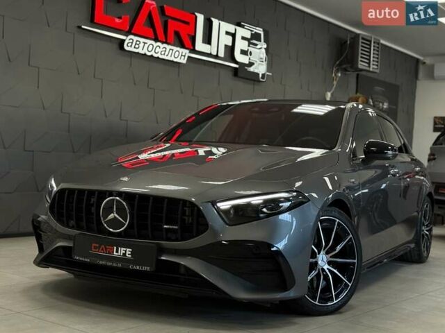 Сірий Мерседес А клас, об'ємом двигуна 1.99 л та пробігом 21 тис. км за 52500 $, фото 3 на Automoto.ua