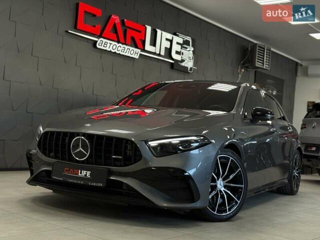 Сірий Мерседес А клас, об'ємом двигуна 1.99 л та пробігом 21 тис. км за 52500 $, фото 4 на Automoto.ua