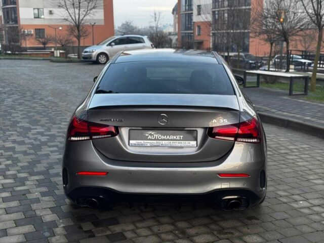 Сірий Мерседес А клас, об'ємом двигуна 2 л та пробігом 51 тис. км за 28900 $, фото 4 на Automoto.ua