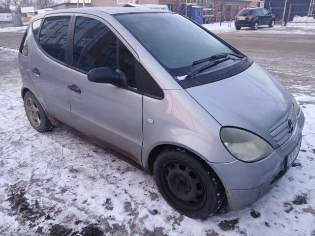 Серый Мерседес А класс, объемом двигателя 1.6 л и пробегом 320 тыс. км за 1037 $, фото 4 на Automoto.ua