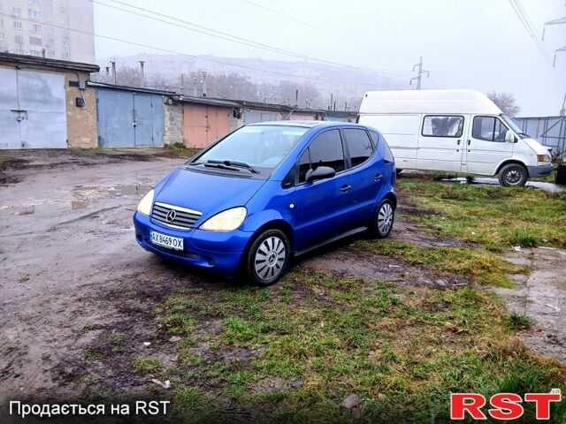 Синій Мерседес А клас, об'ємом двигуна 1.6 л та пробігом 230 тис. км за 2499 $, фото 1 на Automoto.ua