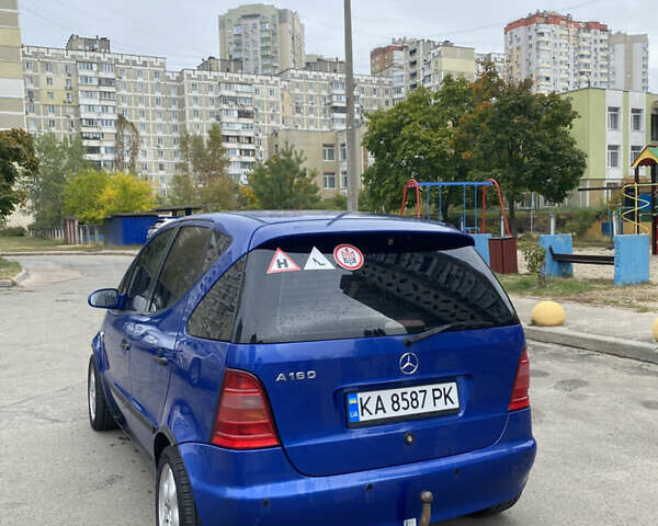 Синій Мерседес А клас, об'ємом двигуна 1.6 л та пробігом 310 тис. км за 3950 $, фото 2 на Automoto.ua
