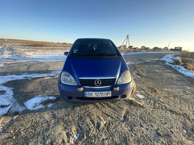 Синій Мерседес А клас, об'ємом двигуна 1.4 л та пробігом 340 тис. км за 2100 $, фото 4 на Automoto.ua
