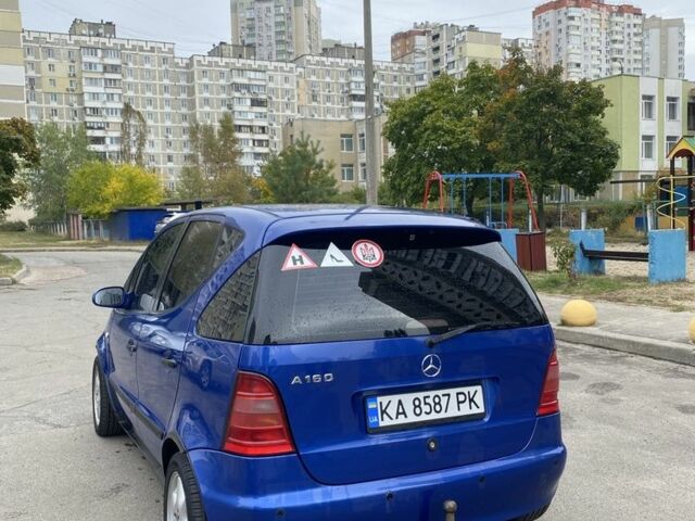 Синій Мерседес А клас, об'ємом двигуна 1.6 л та пробігом 260 тис. км за 3700 $, фото 2 на Automoto.ua