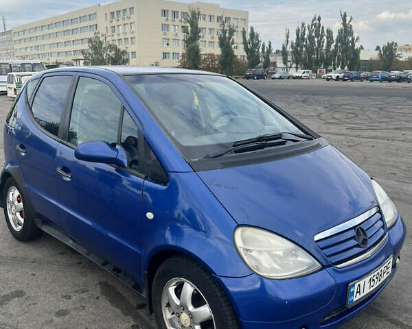 Синий Мерседес А класс, объемом двигателя 1.4 л и пробегом 288 тыс. км за 2700 $, фото 8 на Automoto.ua