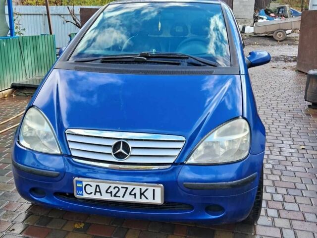 Синий Мерседес А класс, объемом двигателя 1.9 л и пробегом 280 тыс. км за 2500 $, фото 6 на Automoto.ua