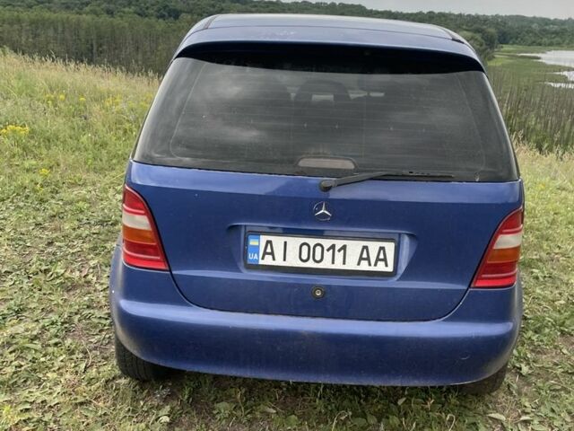 Синій Мерседес А клас, об'ємом двигуна 1.6 л та пробігом 200 тис. км за 2100 $, фото 6 на Automoto.ua
