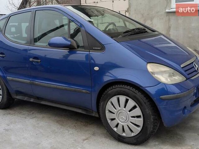 Синий Мерседес А класс, объемом двигателя 1.9 л и пробегом 221 тыс. км за 3250 $, фото 6 на Automoto.ua