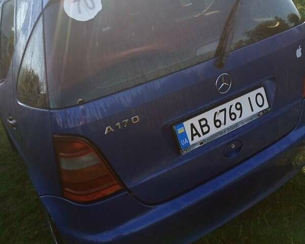 Синій Мерседес А клас, об'ємом двигуна 1.7 л та пробігом 35 тис. км за 3873 $, фото 1 на Automoto.ua