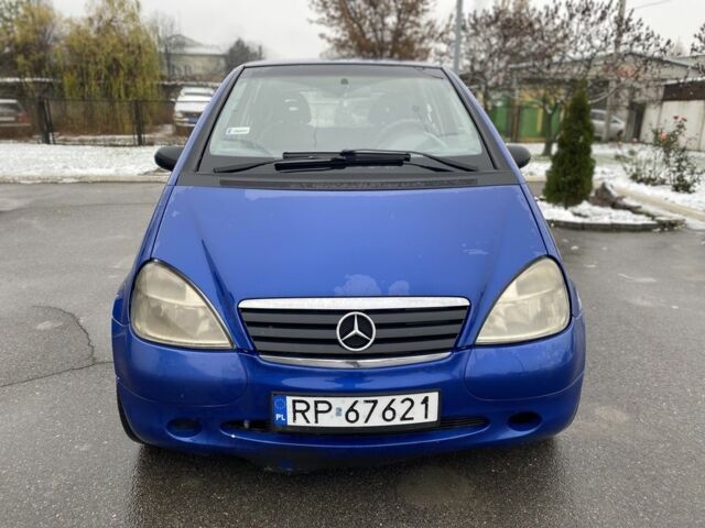 Синий Мерседес А класс, объемом двигателя 1.7 л и пробегом 220 тыс. км за 1750 $, фото 7 на Automoto.ua