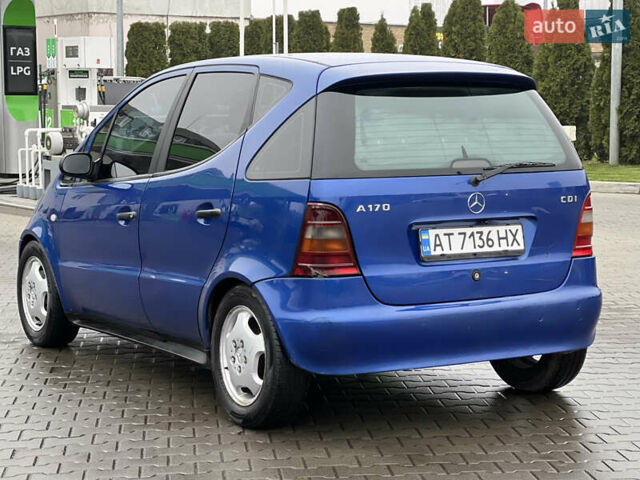 Синій Мерседес А клас, об'ємом двигуна 1.7 л та пробігом 201 тис. км за 3100 $, фото 7 на Automoto.ua