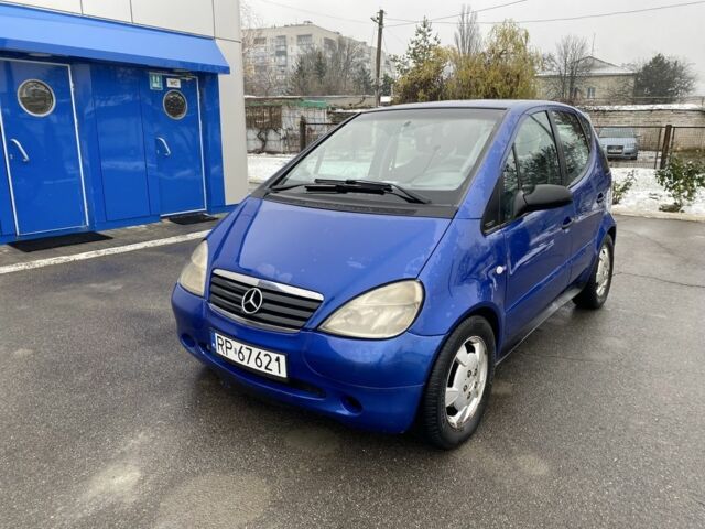 Синий Мерседес А класс, объемом двигателя 1.7 л и пробегом 220 тыс. км за 1750 $, фото 4 на Automoto.ua