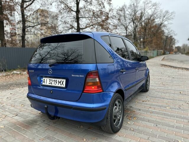 Синий Мерседес А класс, объемом двигателя 1.6 л и пробегом 235 тыс. км за 3500 $, фото 8 на Automoto.ua