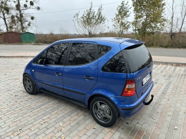 Синий Мерседес А класс, объемом двигателя 1.6 л и пробегом 235 тыс. км за 3500 $, фото 13 на Automoto.ua