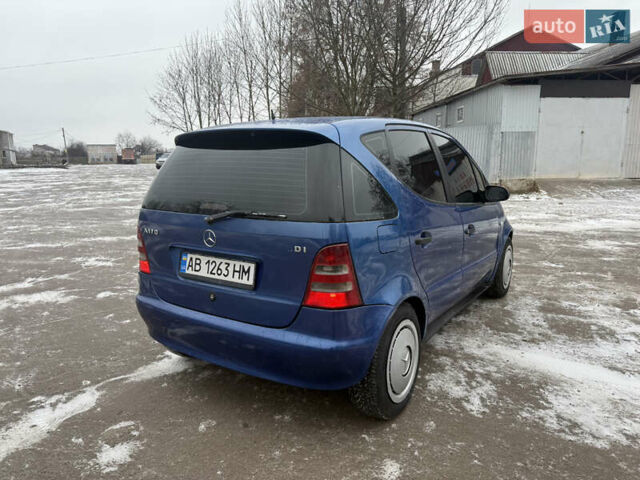 Синий Мерседес А класс, объемом двигателя 1.7 л и пробегом 200 тыс. км за 3000 $, фото 4 на Automoto.ua