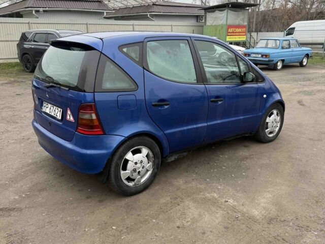 Синий Мерседес А класс, объемом двигателя 1.7 л и пробегом 10 тыс. км за 750 $, фото 1 на Automoto.ua