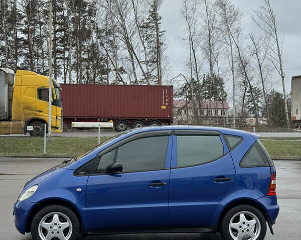 Синий Мерседес А класс, объемом двигателя 1.4 л и пробегом 237 тыс. км за 3900 $, фото 1 на Automoto.ua