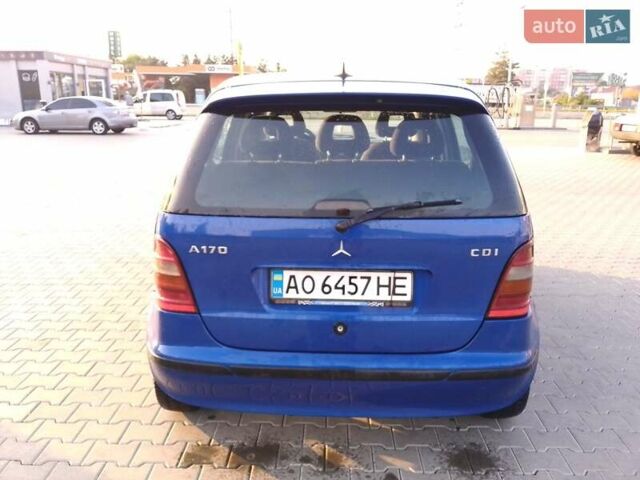 Синій Мерседес А клас, об'ємом двигуна 1.69 л та пробігом 500 тис. км за 2500 $, фото 1 на Automoto.ua