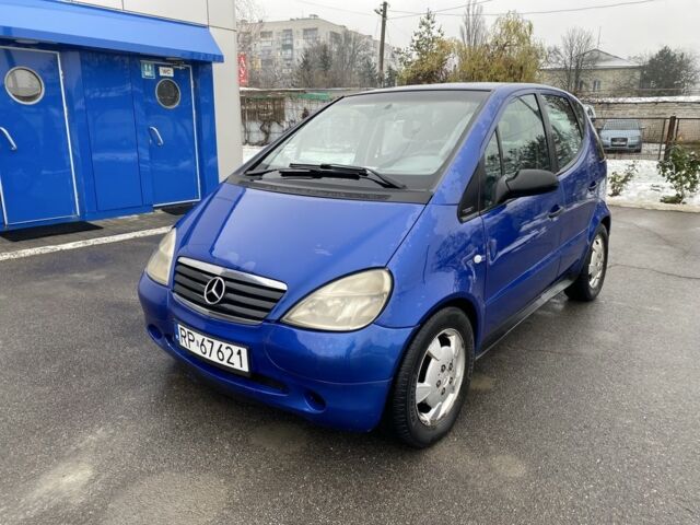 Синий Мерседес А класс, объемом двигателя 1.7 л и пробегом 220 тыс. км за 1750 $, фото 10 на Automoto.ua