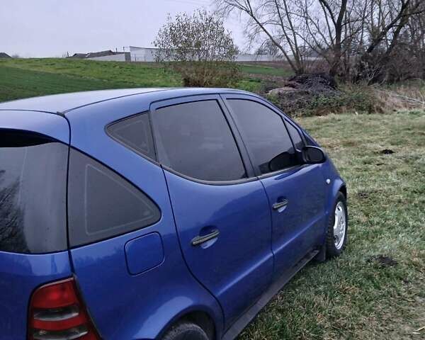 Синий Мерседес А класс, объемом двигателя 1.6 л и пробегом 184 тыс. км за 3700 $, фото 7 на Automoto.ua