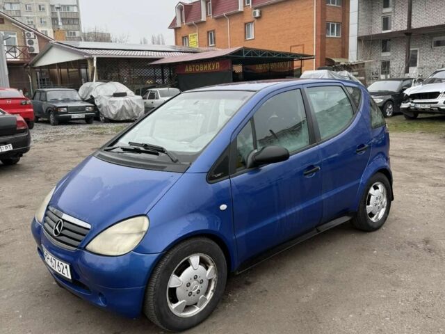 Синий Мерседес А класс, объемом двигателя 1.7 л и пробегом 10 тыс. км за 750 $, фото 3 на Automoto.ua