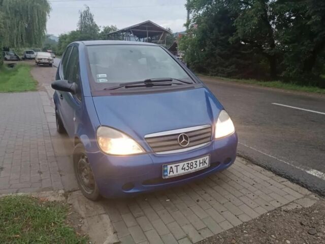 Синий Мерседес А класс, объемом двигателя 1.4 л и пробегом 150 тыс. км за 2157 $, фото 5 на Automoto.ua