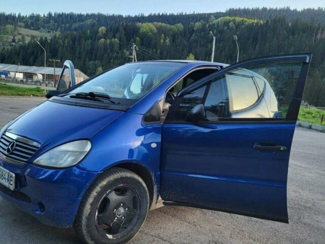 Синій Мерседес А клас, об'ємом двигуна 1.4 л та пробігом 200 тис. км за 3500 $, фото 1 на Automoto.ua