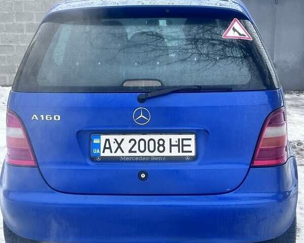 Синий Мерседес А класс, объемом двигателя 1.6 л и пробегом 225 тыс. км за 2700 $, фото 6 на Automoto.ua