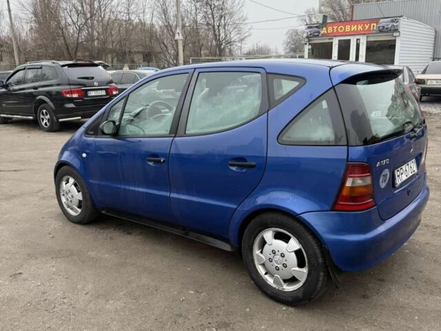 Синий Мерседес А класс, объемом двигателя 1.7 л и пробегом 10 тыс. км за 750 $, фото 6 на Automoto.ua