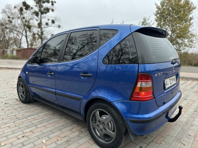 Синий Мерседес А класс, объемом двигателя 1.6 л и пробегом 235 тыс. км за 3500 $, фото 7 на Automoto.ua