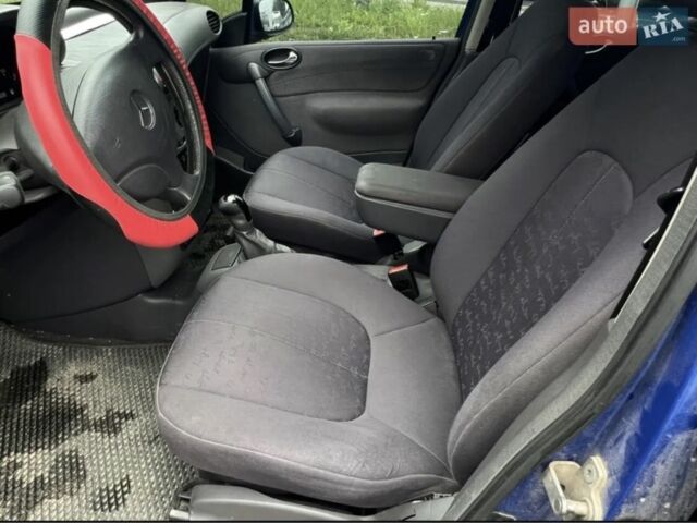 Синий Мерседес А класс, объемом двигателя 1.6 л и пробегом 370 тыс. км за 2650 $, фото 6 на Automoto.ua