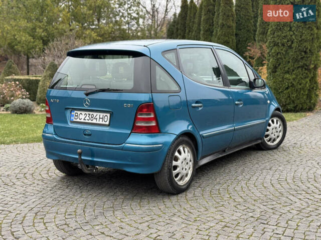 Синий Мерседес А класс, объемом двигателя 1.7 л и пробегом 355 тыс. км за 2999 $, фото 1 на Automoto.ua