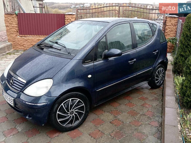 Синий Мерседес А класс, объемом двигателя 1.4 л и пробегом 235 тыс. км за 2950 $, фото 4 на Automoto.ua