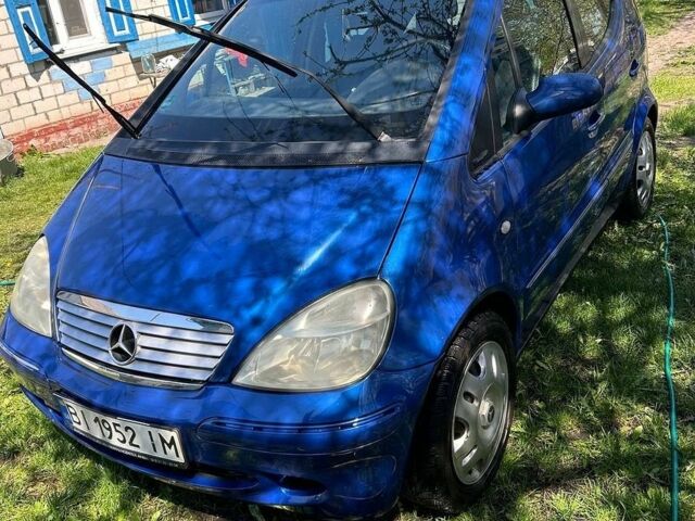 Синій Мерседес А клас, об'ємом двигуна 1.6 л та пробігом 254 тис. км за 2300 $, фото 8 на Automoto.ua