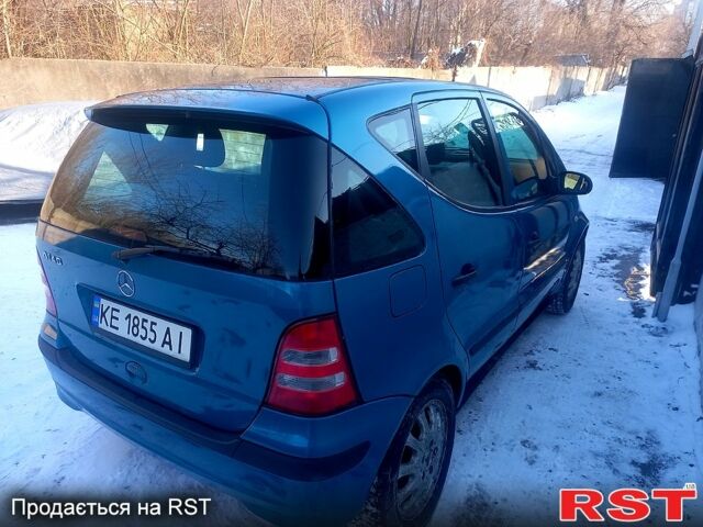 Синій Мерседес А клас, об'ємом двигуна 1.4 л та пробігом 270 тис. км за 2800 $, фото 3 на Automoto.ua