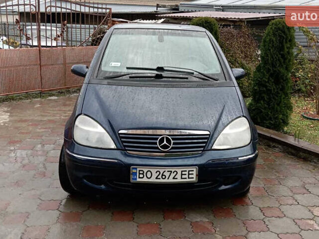 Синий Мерседес А класс, объемом двигателя 1.4 л и пробегом 235 тыс. км за 2950 $, фото 5 на Automoto.ua