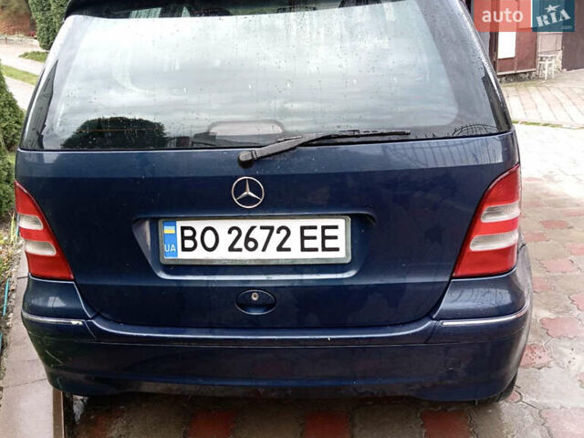 Синий Мерседес А класс, объемом двигателя 1.4 л и пробегом 235 тыс. км за 2950 $, фото 9 на Automoto.ua