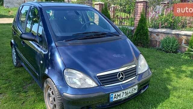Синій Мерседес А клас, об'ємом двигуна 1.6 л та пробігом 156 тис. км за 3550 $, фото 1 на Automoto.ua