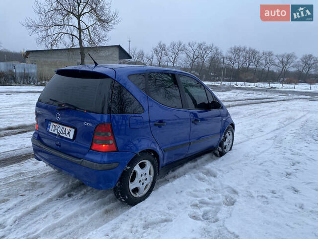 Синий Мерседес А класс, объемом двигателя 1.69 л и пробегом 250 тыс. км за 2650 $, фото 5 на Automoto.ua