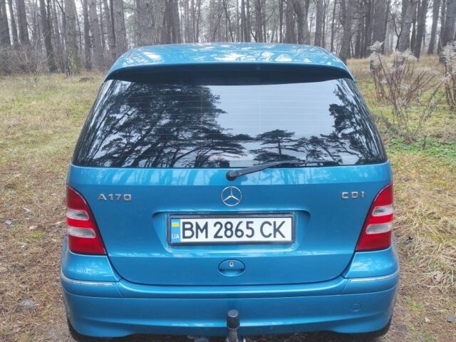 Синий Мерседес А класс, объемом двигателя 1.7 л и пробегом 181 тыс. км за 2600 $, фото 6 на Automoto.ua