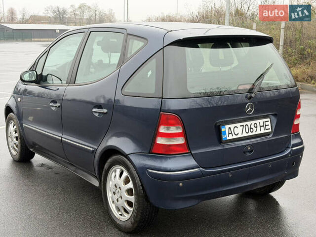 Синий Мерседес А класс, объемом двигателя 1.6 л и пробегом 178 тыс. км за 2750 $, фото 4 на Automoto.ua