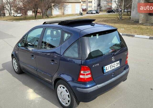 Синій Мерседес А клас, об'ємом двигуна 1.7 л та пробігом 228 тис. км за 4100 $, фото 30 на Automoto.ua