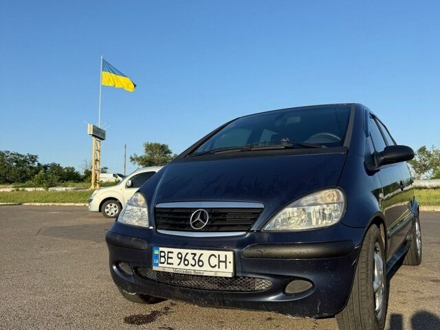 Синий Мерседес А класс, объемом двигателя 1.6 л и пробегом 250 тыс. км за 5300 $, фото 12 на Automoto.ua